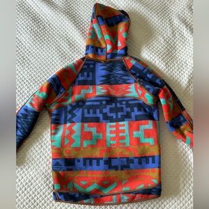 Fuzzy snap reversible jacket